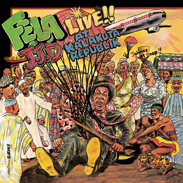 Fela & Afrika 70 - J.J.D (Johnny Just Drop!!) Live!! At Kalakuta Republik (LP)