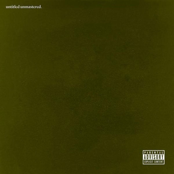 Kendrick Lamar - Untitled Unmastered. (LP)