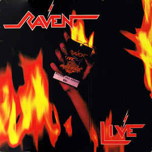 Raven - Live At The Inferno (2xLP, Megaforce reissue)