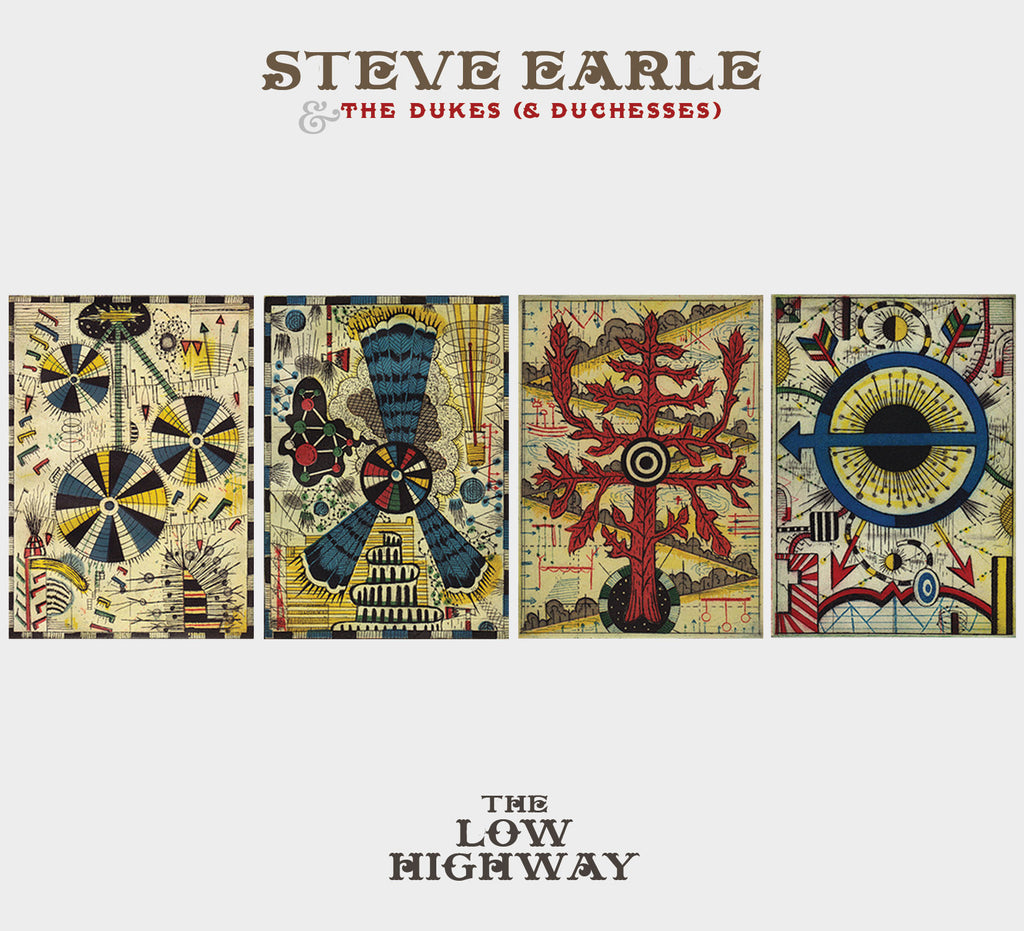 Steve Earle & The Dukes (And Duchesses) - The Low Highway (LP, cream vinyl)
