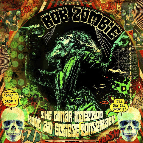 Rob Zombie - The Lunar Injection Kool Aid Eclipse Conspiracy  (LP, neon yellow/green splatter vinyl)
