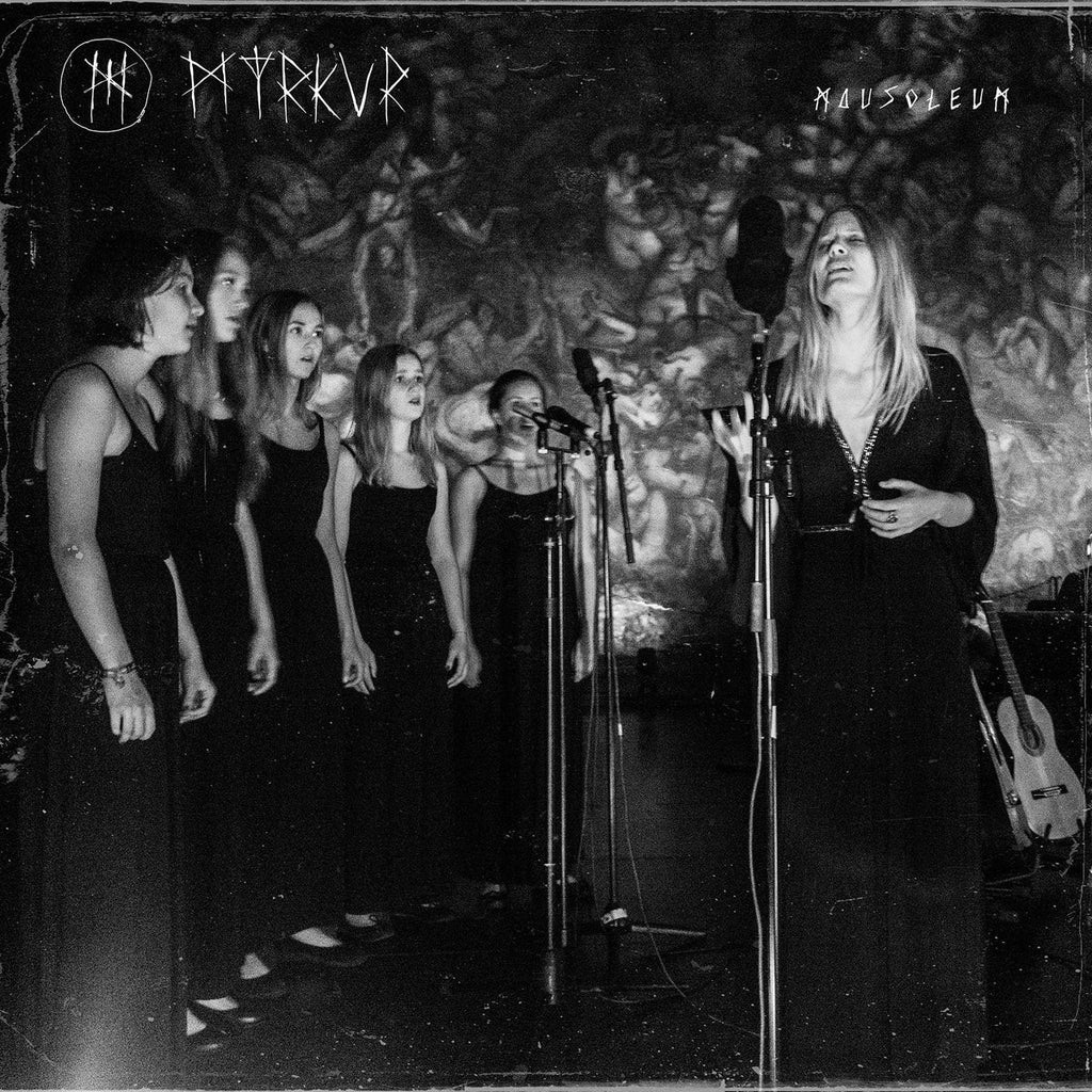 Myrkur - Mausoleum (LP, black and white galaxy merge vinyl)