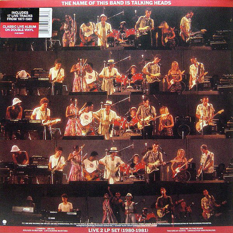 Talking Heads - The Name Of This Band Is Talking Heads (Live 1980-1981) (2xLP, red vinyl)
