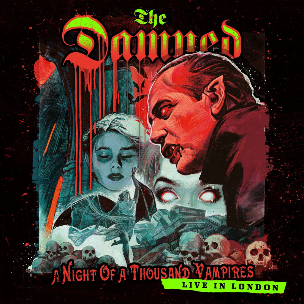 The Damned - A Night of A Thousand Vampires (2xLP, glow in dark vinyl)