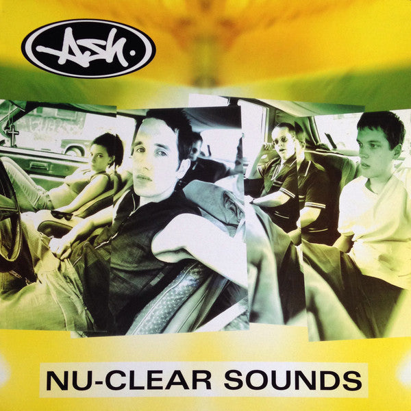 SALE: Ash - Nu-Clear Sounds (LP, clear/nuclear green splatter vinyl) was £24.99