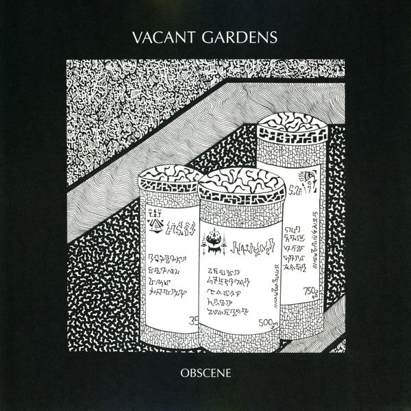 SALE: Vacant Gardens - Obscene (LP, clear vinyl) was £20.99
