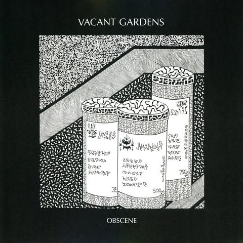 Vacant Gardens - Obscene (LP, clear vinyl)