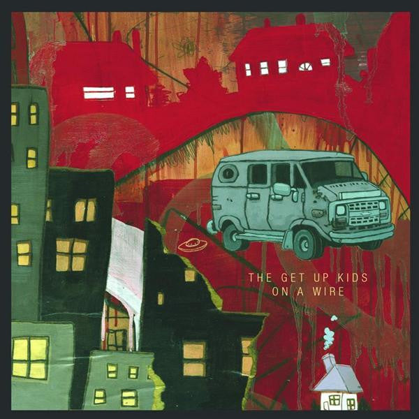 SALE: The Get Up Kids - On A Wire (LP, red/yellow galaxy vinyl) was £21.99