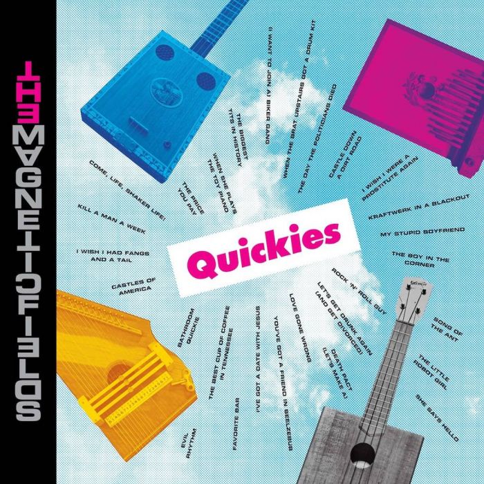 [RSDBF20] The Magnetic Fields - Quickies (LP, clear magenta vinyl)