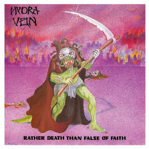 Hydra Vein - Rather Death Than False Of Faith (2xLP, clear/purple splatter vinyl)
