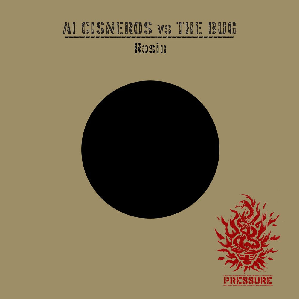 Al Cisneros vs The Bug - Rosin (12", amber vinyl)