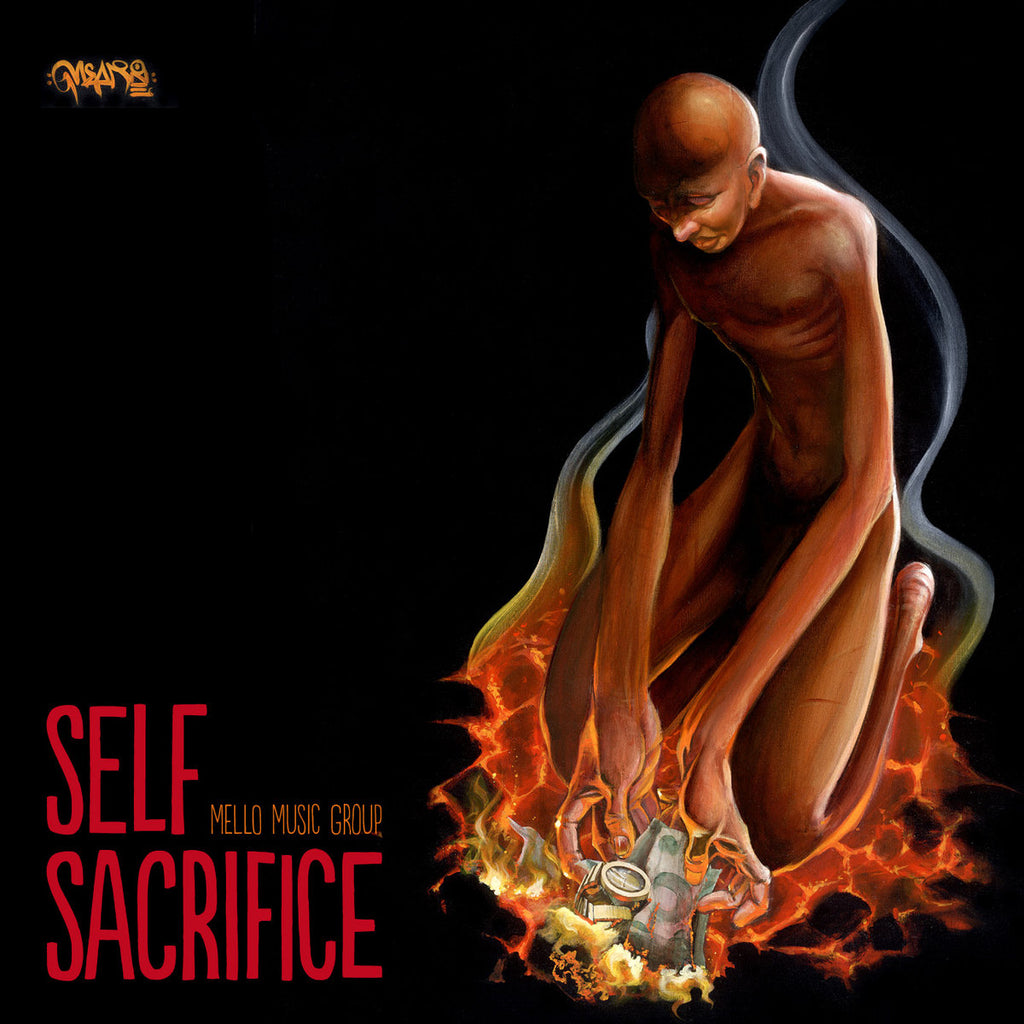 Various - Mello Music Group: Self Sacrifice (LP, indies-only orange splatter vinyl)