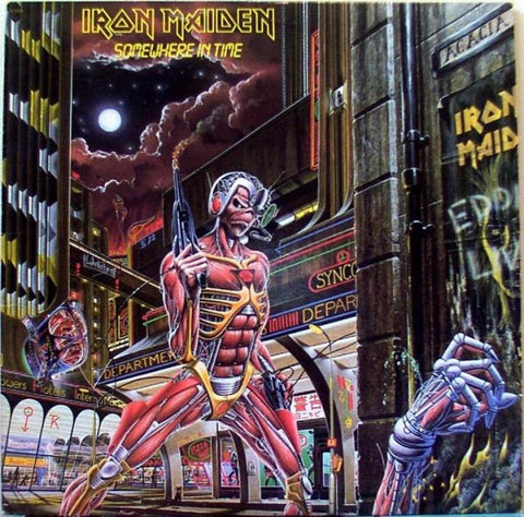 Iron Maiden - Somewhere In Time (CD, inc Eddie figurine and patch)
