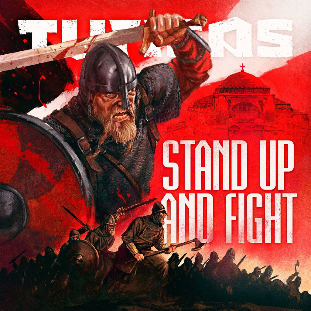 Turisas - Stand Up And Fight (LP, red/black warpaint vinyl)