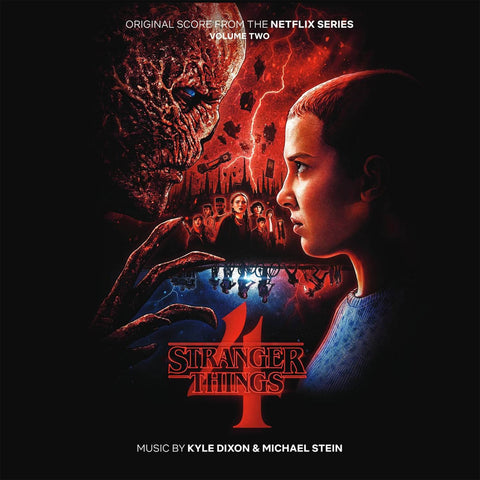 SALE: Kyle Dixon & Michael Stein - Stranger Things 4 Volume Two OST (2xLP, transparent red/clear vinyl) was £26.99