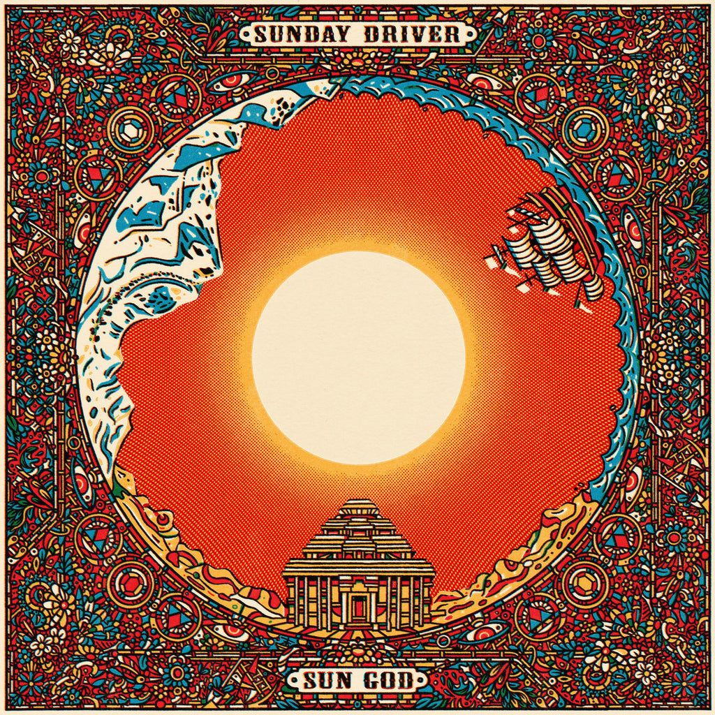 SALE: Sunday Driver - Sun God (LP, 'fire red') was £20.99