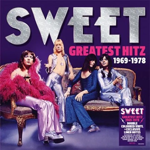 The Sweet - Greatest Hitz! The Best Of Sweet 1969-1978 (2xLP, transparent violent and pink vinyl)