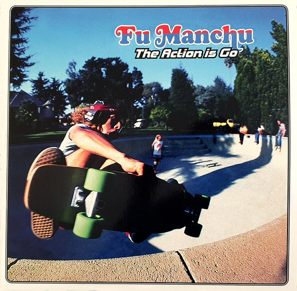 Fu Manchu - The Action Is Go (2xLP+7", green. blue and clear sparkle vinyl)