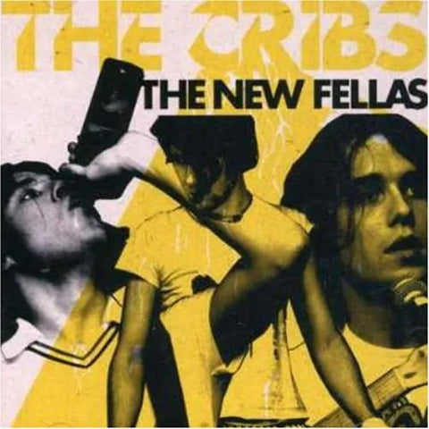 SALE: The Cribs - The New Fellas (LP, Sonic Blew deluxe edition, yellow vinyl) was £21.99