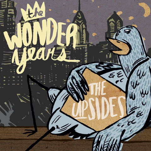 SALE: The Wonder Years - The Upsides (LP, transparent blue vinyl) was £24.99