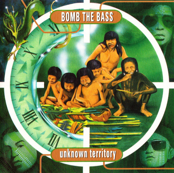 Bomb The Bass - Unknown Territory (LP, green and black swirled vinyl)