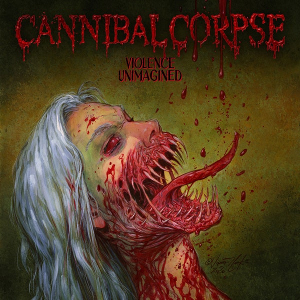 Cannibal Corpse - Violence Unimagined (LP, pot green mushroom marbled vinyl)