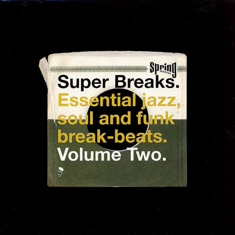 Various - Super Breaks: Essential Jazz, Soul And Funk Break-Beats Volume Two (2xLP)