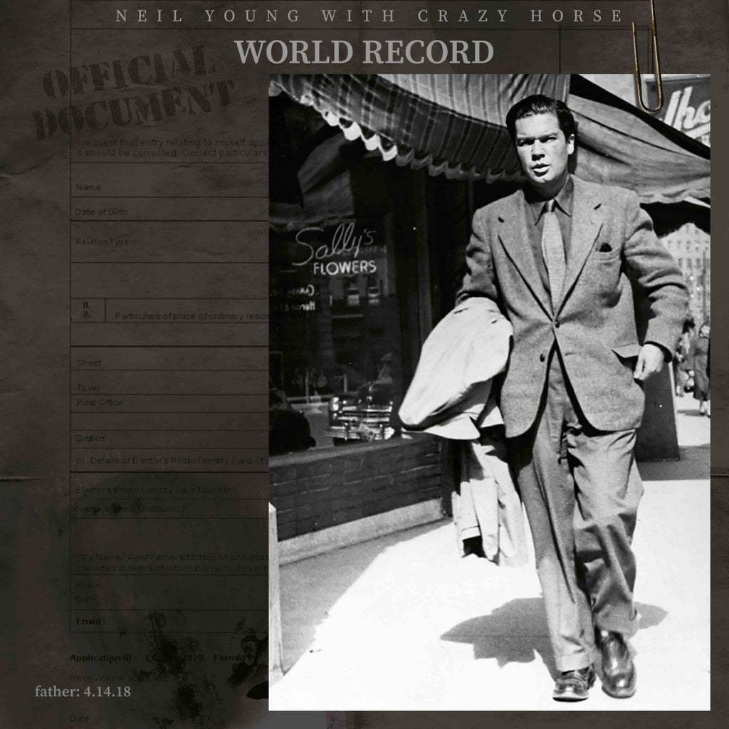 Neil Young & Crazy Horse - World Record (2xLP, clear vinyl)